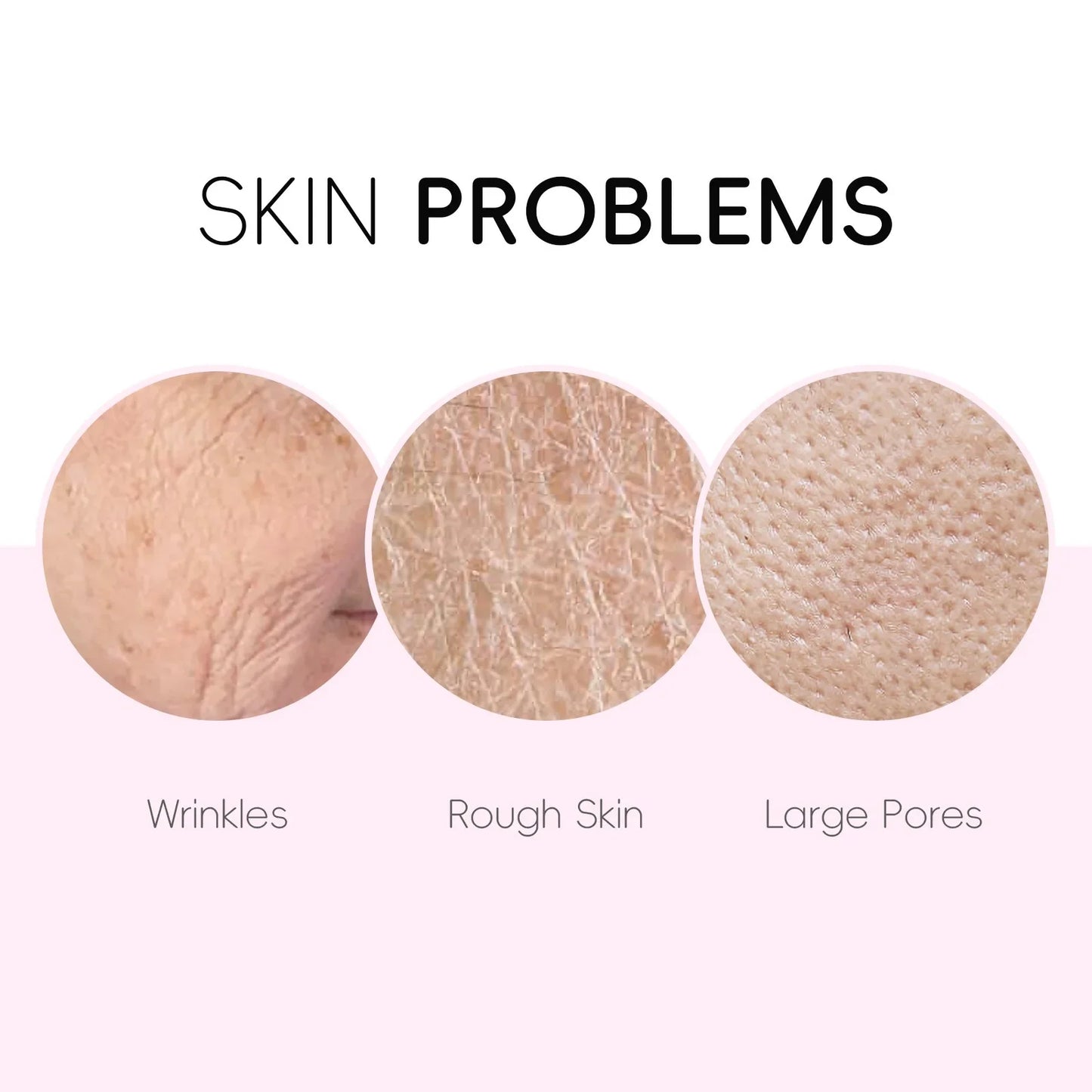 4 PCS Set Cleanser Moisturizing, Eye Cream, Face Serum, Improve Roughness & Dryness